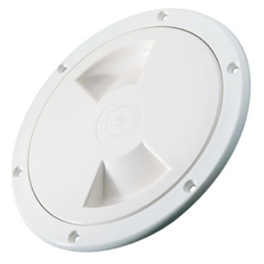 5 Inch Deck Plate White