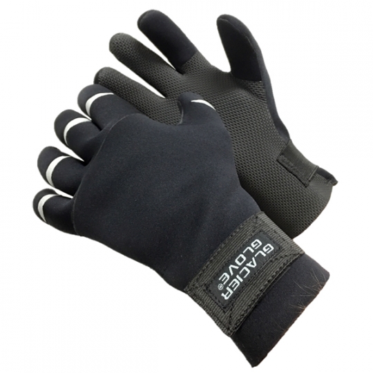 Hybrid Angler Fleece Lined Neoprene Fishing Gloves